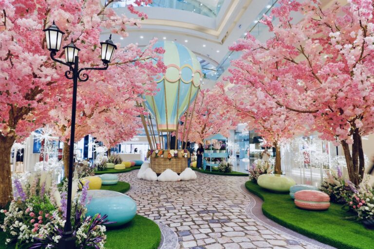 Crescent Mall welcomes Tet 2026 with Hot Air Balloon and a Peach Blossom Forest